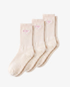 Studio Grip Socks Set Vanilla