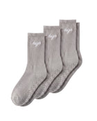 Studio Grip Socks Set Slate